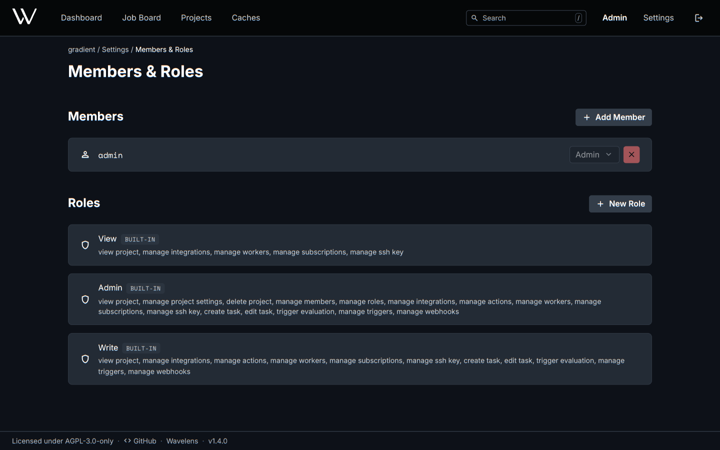 Members & Roles